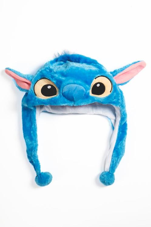 Muts Flappen Stitch Laplander met Oortjes Blauw Alien Bontmu, Kinderen en Baby's, Kinderkleding | Mutsen, Sjaals en Handschoenen