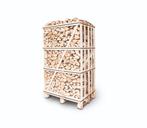 Pallet ovengedroogd essen haardhout groot gratis verzending, Minder dan 3 m³, Ophalen of Verzenden, Essenhout, Blokken