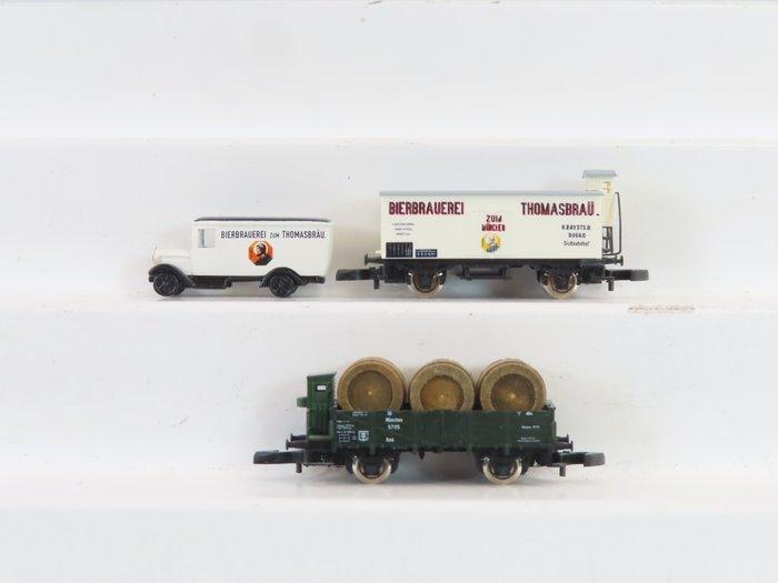 Märklin Z - 82511 - Modeltrein goederenwagonset (1) -, Hobby en Vrije tijd, Modeltreinen | H0