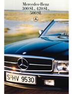 1985 MERCEDES BENZ SL BROCHURE FRANS, Boeken, Auto's | Folders en Tijdschriften, Nieuw, Author