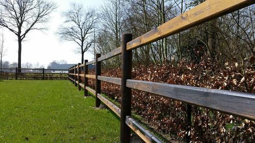 Houten omheining, Poorten, Lint Afrastering, Weide omheining, Dieren en Toebehoren, Paarden en Pony's | Overige Paardenspullen