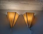 Wandlamp (2) - Glas, Lood - Tiffany Style, Antiek en Kunst