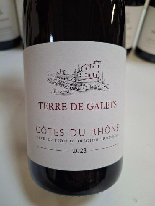 2023 Côtes du Rhône Terre de Galets - Côtes-du-rhône, Verzamelen, Wijnen