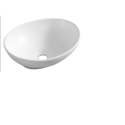 Opzetwaskom Wiesbaden Barco 40x33x14,5 cm Mat Wit, Doe-het-zelf en Verbouw, Sanitair, Overige typen, Nieuw, Ophalen of Verzenden