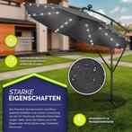 Tillvex® LED Parasol - Zweefparasol - Ø300cm - 360° Draaibaa, Tuin en Terras, Verzenden, Nieuw