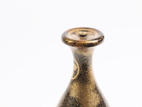 Container - Sake Flask Tokkuri  met Nashiji en Ringed, Antiek en Kunst, Antiek | Overige Antiek