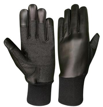 Lederen winterhandschoenen met grip en touchscreen bediening beschikbaar voor biedingen