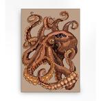 *WOONWINKEL* Urban Cotton Pulpo Wandkleed In Frame M 110x145, Verzenden, Nieuw