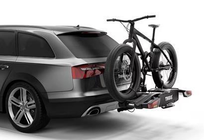 Fietsendrager Thule Easyfold XT 933 | 2 fietsen, Auto diversen, Fietsendragers, Trekhaakdrager, Nieuw, 2 fietsen, Brede banden