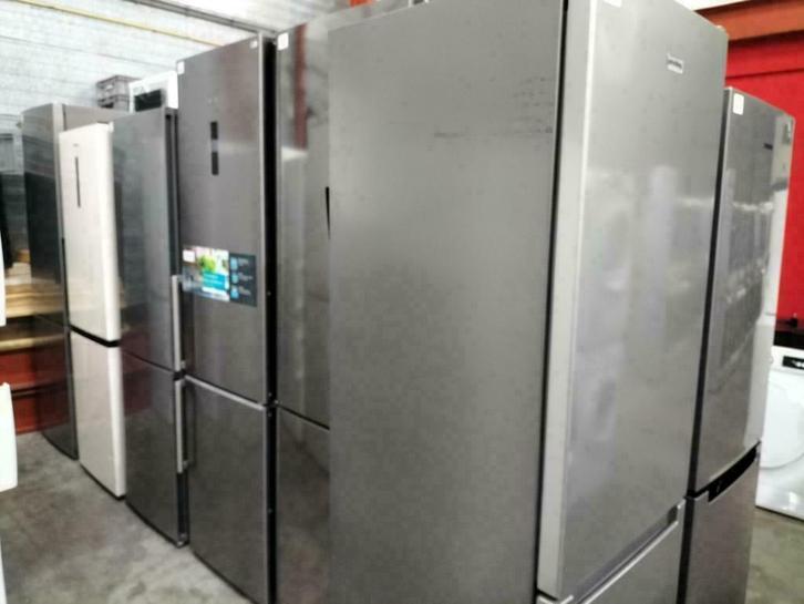 2ehands koel-vries combinatie getest garantie gratis bezorg, Witgoed en Apparatuur, Koelkasten en IJskasten, 200 liter of meer