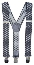 Zwart/Wit geruite Bretels met de sterkste stalen clips, Kleding | Heren, Riemen en Ceinturen, Verzenden, Nieuw