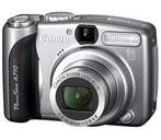 Canon PowerShot A710 Digitale Compact Camera - Zilver, Verzenden, Zo goed als nieuw