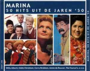 cd - Various - Marina - 50 Hits Uit De Jaren 50, Cd's en Dvd's, Cd's | Overige Cd's, Zo goed als nieuw, Verzenden