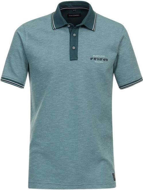 Casa Moda Atlantic Ocean Spirit Poloshirt 944255500-382, Kleding | Heren, Polo's, Blauw, Nieuw, Verzenden