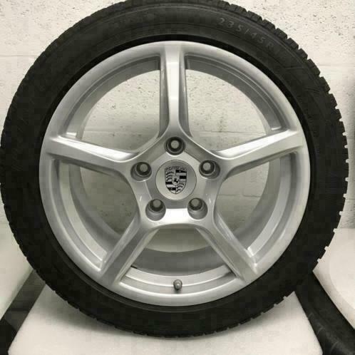 Porsche Boxster/Cayman (981/718/987/986)18 met winterbanden, Auto-onderdelen, Banden en Velgen, 18 inch, Winterbanden, Personenwagen