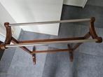 Rek - antiek Frans handdoekenrek - stijl Art Deco - Hout