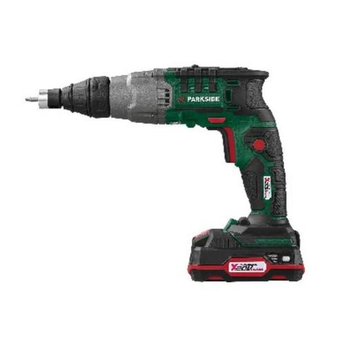 Parkside 20V ACCU GIPSPLAATSCHROEFMACHINE PTBSA Incl. Acc..., Doe-het-zelf en Verbouw, Gereedschap | Boormachines, Nieuw, Ophalen of Verzenden