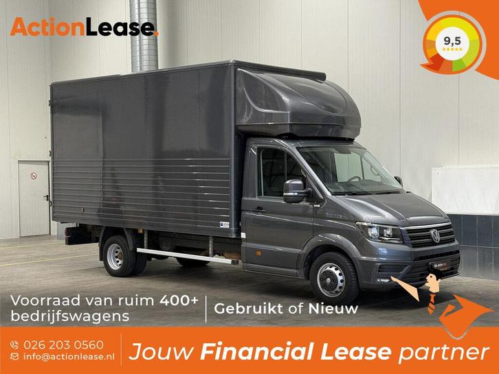 Volkswagen Crafter Bestelbus L5 H1 2019 Diesel, Auto's, Volkswagen, Dealer onderhouden, Te koop, Zwart, Handgeschakeld, Financial lease