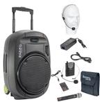 Ibiza Sound PORT15VHF-MKII Bluetooth Luidspreker USB/SD/VHF, Audio, Tv en Foto, Luidsprekers, Verzenden, Nieuw, Overige typen