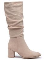 Laarzen Linda Beige, damesschoen laars beige, Kleding | Dames, Schoenen, Verzenden, Nieuw