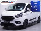 Ford Transit Custom 2.0 TDCI 130 pk Dubb. Cab. Navi Camera, Auto's, Ford, Voorwielaandrijving, Stof, Gebruikt, Wit