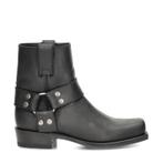 Sendra 9077 Pete bikerboots voor dames in het Zwart, Sendra, Verzenden, Zwart, Lage of Enkellaarzen