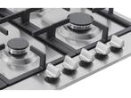 ETNA KG875RVSA - Gaskookplaat - 5 pits met wokbrander - RVS, Verzenden, Zo goed als nieuw