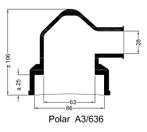Rubbermof warmtewisselaar Polar A3/636 86/28, Watersport en Boten, Ophalen of Verzenden, Nieuw, Motor en Techniek, Zeilboot of Motorboot