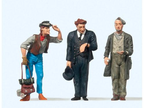 Preiser 45099 US-Schaffner. Wanderarbeiter 1:22,5 (Figuren), Hobby en Vrije tijd, Modelbouw | Figuren en Diorama's, Nieuw, Ophalen of Verzenden