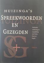 Huizingas spreekwoorden en gezegden 9789051214437, Boeken, Verzenden, Gelezen, A. Huizinga