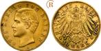10 Mark goud 1890 D Kaiserreich: Bayern: Otto, 1886-1913:, Verzenden