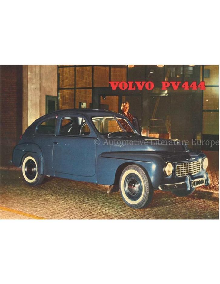 1956 VOLVO PV 444 LEAFLET NEDERLANDS, Boeken, Auto's | Folders en Tijdschriften, Volvo