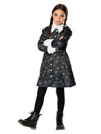 Halloween Kostuum Wednesday Addams Meisjes, Nieuw, Verzenden