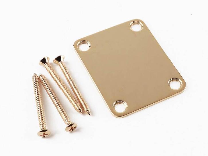 Fender American Vintage Neck plate goud, Muziek en Instrumenten, Instrumenten | Toebehoren, Verzenden
