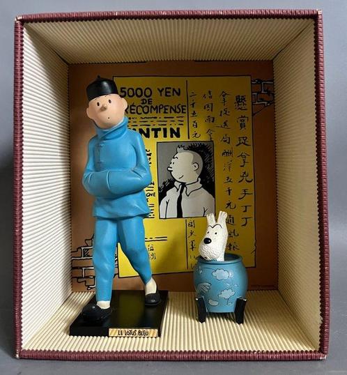 Tintin - Statuette Leblon-Delienne - Le Lotus Bleu - Tintin, Boeken, Strips | Comics