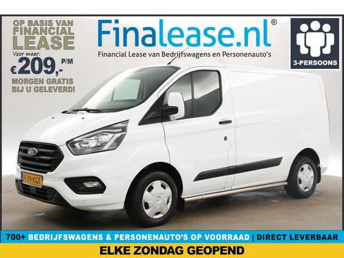 Ford Transit Custom 280 2.0 TDCI L1H1 Limited Airco €209pm, Auto's, Bestelauto's, Lease, Handgeschakeld, Diesel, Ford, Wit, Verzenden
