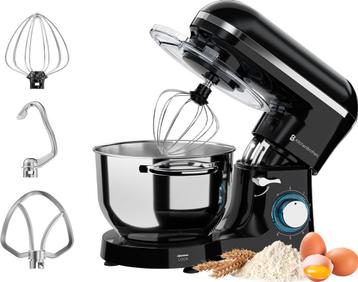 2dekans | KitchenBrothers Keukenmachine - Keukenmixer - 6L beschikbaar voor biedingen