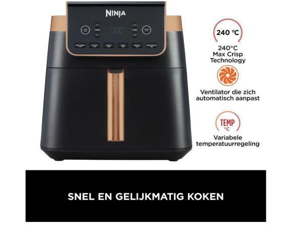 Veiling - Ninja Airfryer MAX PRO, 6.2L, Witgoed en Apparatuur, Airfryers, Gebruikt