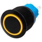 ProRide Metalen Pulsschakelaar 12V OFF-(ON) - 22mm -, Verzenden, Nieuw
