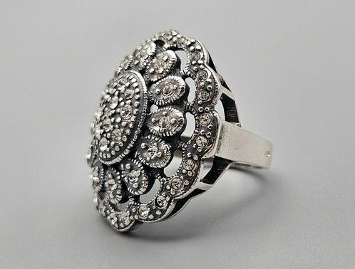 Zilveren Victoriaanse, Art Nouveau en Art Deco sieraden., Sieraden, Tassen en Uiterlijk, Ringen, Dame of Heer, Met edelsteen, Met parel