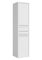 Badkamerkast Etna 30 x 35 x 130 cm - Wit, Huis en Inrichting, Badkamer | Badkamermeubels, Verzenden, Nieuw, (Half)hoge kast