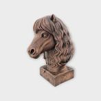 Bust of a Shetland pony statue - home decor lover gift him h, Verzenden, Nieuw