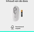 Logitech POP - Draadloze Muis - Bluetooth - Off White, Verzenden, Nieuw