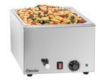 Bartscher Bain Marie | Elektrisch | 1.2kW | 1x 1/1 GN | Afvo, Zakelijke goederen, Horeca | Keukenapparatuur, Ophalen of Verzenden