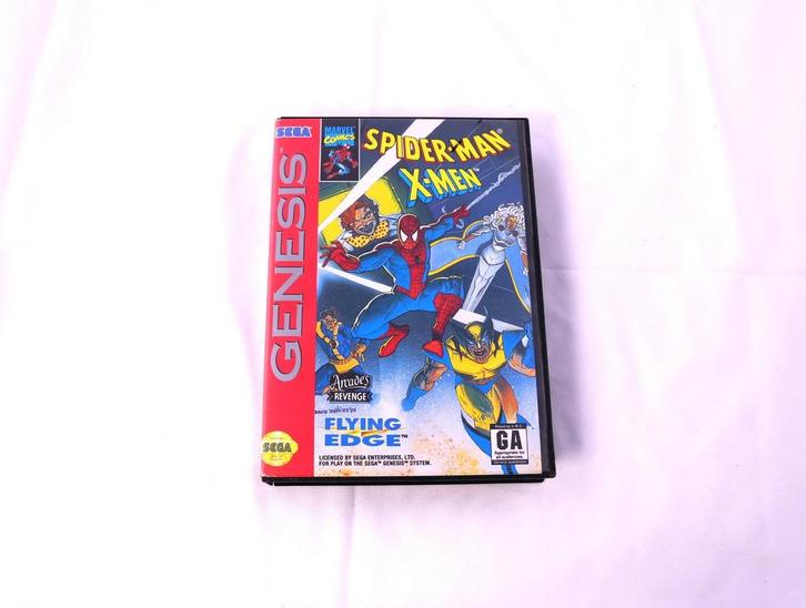 SEGA GENESIS - Spider-Man and the X-Men in Arcades Revenge, Spelcomputers en Games, Games | Sega, Ophalen of Verzenden