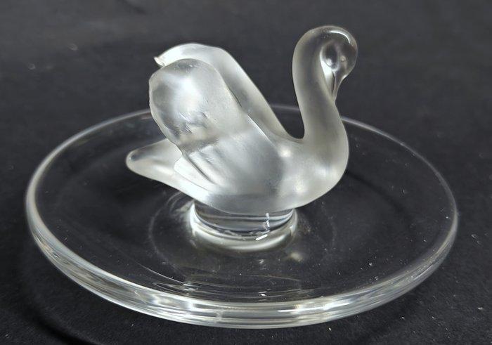 Lalique - Sieradendoos - zwaan - Kristal - zwanenbaguette, Antiek en Kunst, Curiosa en Brocante