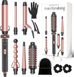 2dekans | Sansbeauté® 6 in 1 Krultang met Klem - Keramische, Ophalen of Verzenden, Zo goed als nieuw