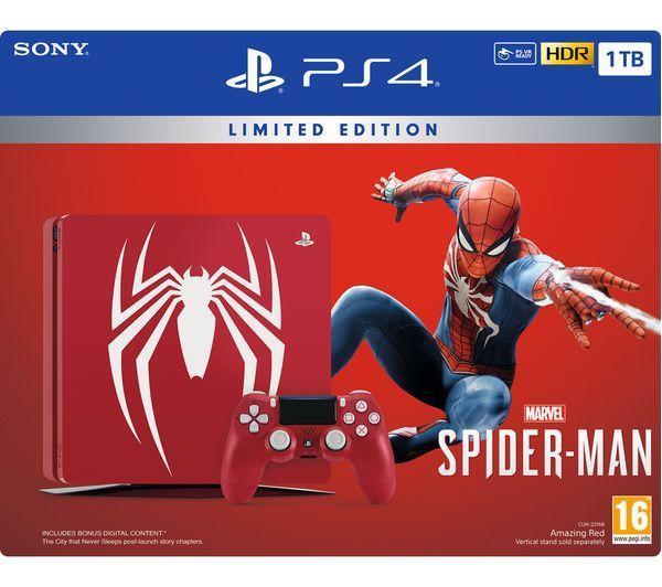 Sony PlayStation 4 Slim 1TB Limited Edition-Spider-Man Boxed, Spelcomputers en Games, Spelcomputers | Sony PlayStation 4, Zo goed als nieuw