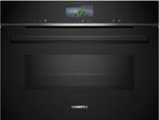 Siemens CM736GAB1 inbouw oven met magnetron - zwart, 45 tot 60 cm, Verzenden, Hete lucht, Nieuw