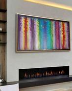 Ksavera - Abstract A1402 - painting on XXL canvas 210cm